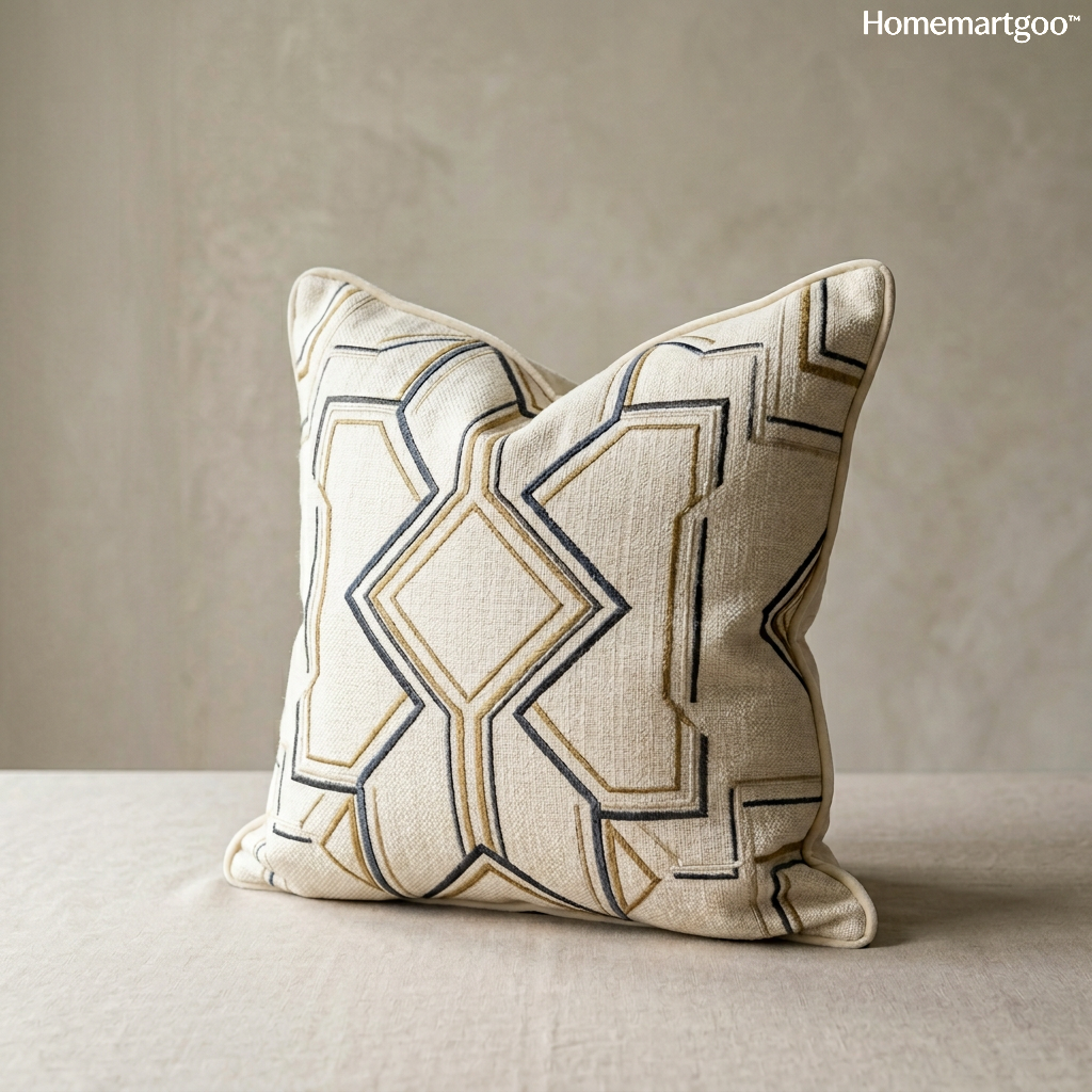 Geometric Accent Pillow