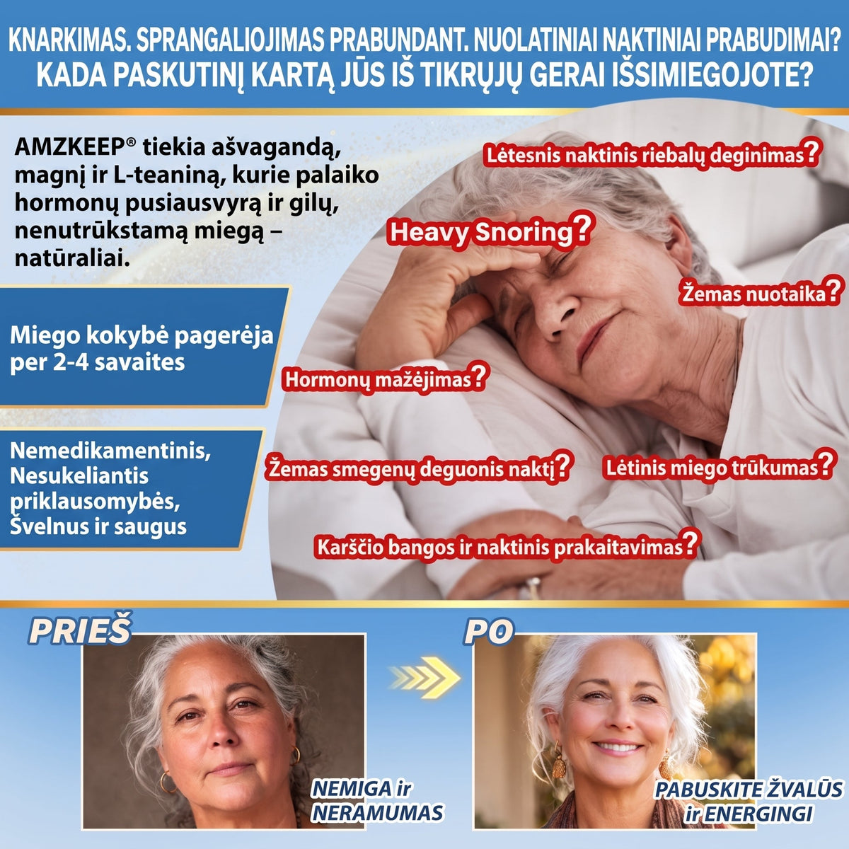 🇱🇹 AMZKEEP® 3+3 NEMOKAMAI – Tik šiandien !