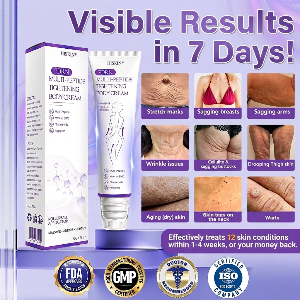 𝐇𝐈𝐒𝐊𝐈𝐍® 𝐏𝐃𝐑𝐍 𝐌𝐮𝐥𝐭𝐢-𝐏𝐞𝐩𝐭𝐢𝐝𝐞 𝐌𝐚𝐬𝐬𝐚𝐠𝐢𝐧𝐠 𝐁𝐨𝐝𝐲 𝐑𝐨𝐥𝐥𝐞𝐫 𝐂𝐫𝐞𝐚𝐦- 𝐀𝐧𝐭𝐢-𝐚𝐠𝐢𝐧𝐠, 𝐇𝐲𝐝𝐫𝐚𝐭𝐢𝐧𝐠, 𝐒𝐤𝐢𝐧 𝐅𝐢𝐫𝐦𝐢𝐧𝐠 & 𝐋𝐢𝐟𝐭𝐢𝐧𝐠, 𝐒𝐤𝐢𝐧 𝐑𝐞𝐩𝐚𝐢𝐫, 𝐄𝐯𝐞𝐧 𝐓𝐨𝐧𝐞, 𝐀𝐜𝐧𝐞 𝐚𝐧𝐝 𝐃𝐚𝐫𝐤 𝐒𝐩𝐨𝐭 𝐓𝐫𝐞𝐚𝐭𝐦𝐞𝐧𝐭, 𝐖𝐚𝐫𝐭 𝐚𝐧𝐝 𝐌𝐨𝐥𝐞 𝐑𝐞𝐦𝐨𝐯𝐚𝐥, 𝐚𝐧𝐝 𝐏𝐬𝐨𝐫𝐢𝐚𝐬𝐢𝐬 𝐑𝐞𝐥𝐢𝐞𝐟.