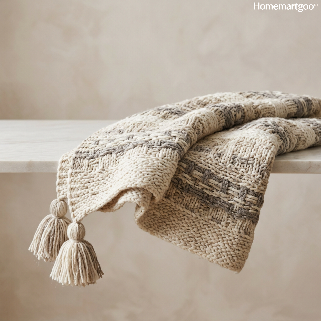 Handwoven Accent Throw