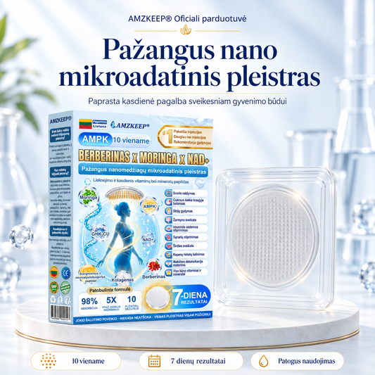 🇱🇹 AMZKEEP® 3+3 NEMOKAMAI – Tik šiandien !